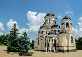 Capriana Monastery (Mănăstirea Căpriana), located in Moldavia