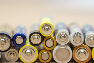 macro many used alkaline batteries hazardous waste