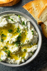 Homemade Herby Goat Cheese Dip