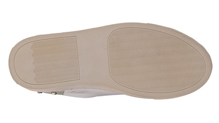 italian leather shoes, boots , moccasin, sport shoes,sole,  on a perfect white background, stock...