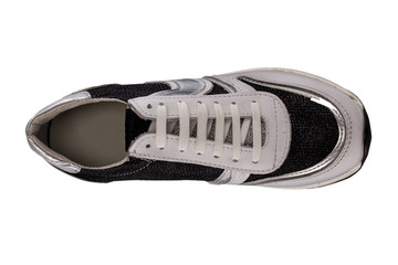 italian leather shoes, boots , moccasin, sport shoes,sole,  on a perfect white background, stock photography