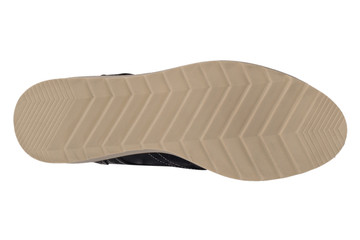 italian leather shoes, boots , moccasin, sport shoes,sole,  on a perfect white background, stock...