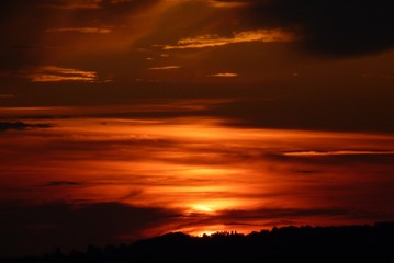Crépuscule couchant