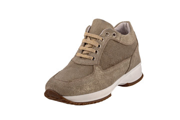 italian leather shoes, boots , moccasin, sport shoes,sole,  on a perfect white background, stock...