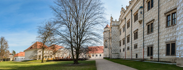 Litomysl Castle, a monument from the UNESCO list, perfectly preserved.