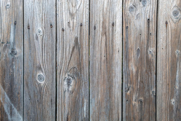 Old Weathered Grayish Wooden Panels