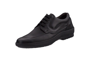 italian leather shoes, boots , moccasin, sport shoes,sole,  on a perfect white background, stock photography