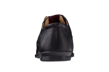 Naklejka premium italian leather shoes, boots , moccasin, sport shoes,sole, on a perfect white background, stock photography