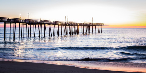 pier at sunrise