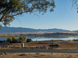 Beautiful landscape of Lake Henshaw