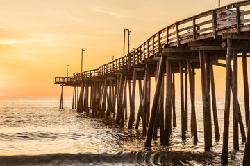pier at sunrise