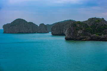 Ha Long Bay Landscape Karst Mountains