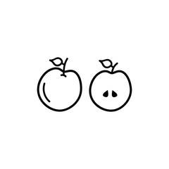 Restaurant vector icon, black simply menu icon