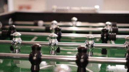 Football Kicker Table Game Close Up in London, United Kingdom.