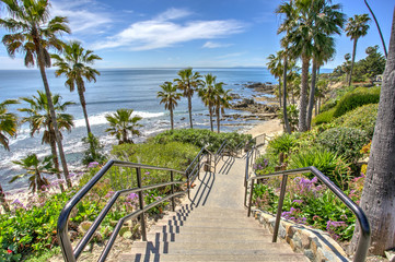 Fototapeta premium Laguna Stairs