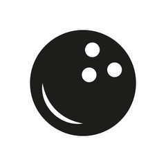 Fototapeta premium Bowling Ball icon vector design templates