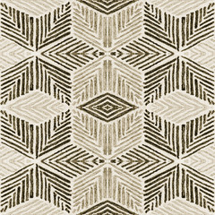 Geometry repeat pattern with texture background - 309502162