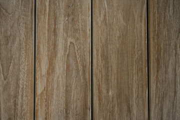 Naklejka premium Brown wood vertical texture natural tree background