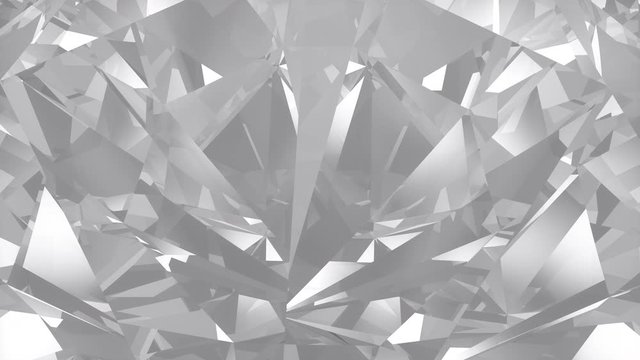 Luxury Bright Slowmotion Diamond Background