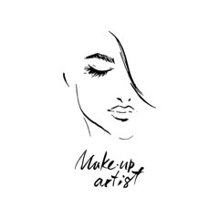 Logo for makeup artist
