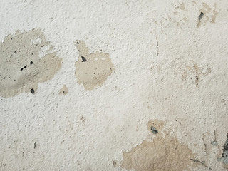 Exterior paint deteriorates on old cement floor
