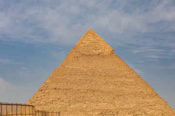 Fototapeta na wymiar The Pyramid of Khafre in Giza