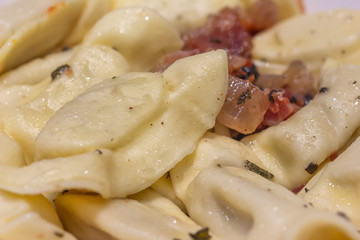 casoncelli with pancetta