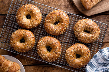 Whole Grain Bagels