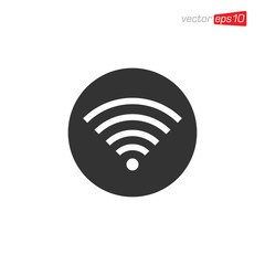 Wifi Area Icon Design Vector