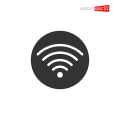 Wifi Area Icon Design Vector