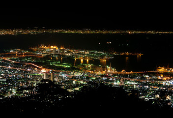 摩耶山からの夜景