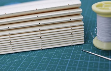 the bookbinding process and the handmade book