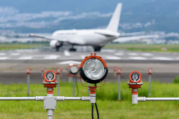 大阪空港　ジェット機