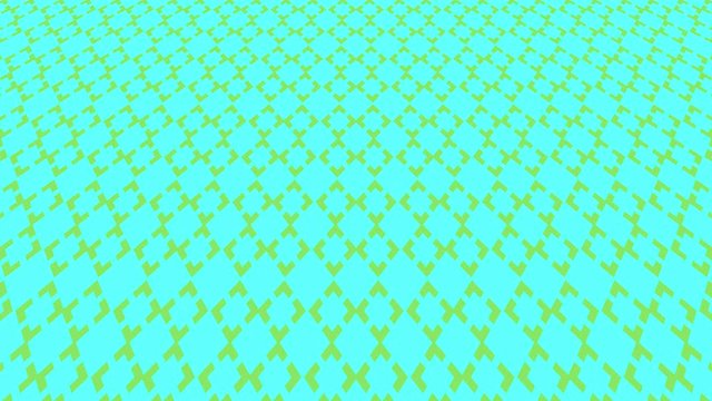 Colorful graphic pattern on a background with psychedelic and hypnotic effect, which moves on an inclined plane and moves upwards, in 16: 9 video format