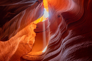 Beautiful landscape around the famous Antelope Canyon X