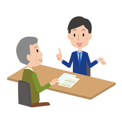 Obraz premium 説明 解説 営業 勧誘 セールス