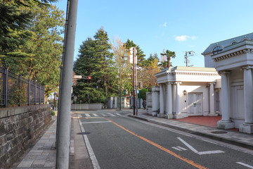 横浜山手の街並み（神奈川県横浜市）