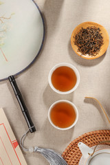 cup of tea and cookies