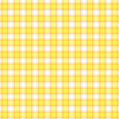 Checkered yellow and white check pattern background,vector illustration,Gingham