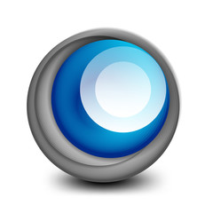 Vector swirl circle banner, 3d style abstract sphere or round shape icon or background templates. Vector Illustration For Wallpaper, Banner, Background, Card, Book Illustration, landing page