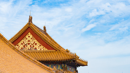 Fototapeta na wymiar Forbidden City of China
