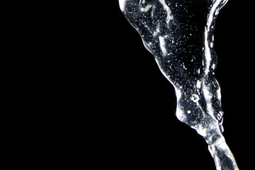 Close up of hot water background