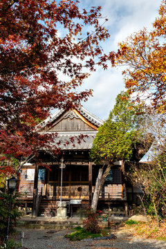 Rakan-ji temple in Kasai city, Hyogo prefecture, Japan