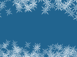 Winter Snow Gift Card Design