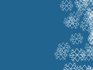 Winter Snow Gift Card Design