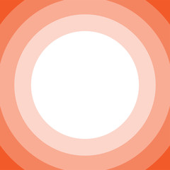 Orange color in paper cut background idea