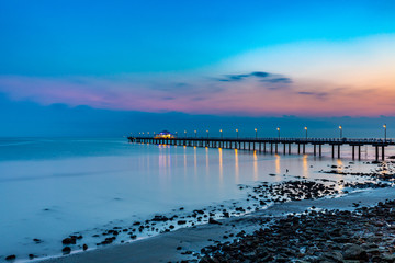 Fototapeta premium Shorncliff Pier Long Exposure Sunrise