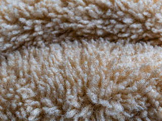 a beautiful close up texture towel