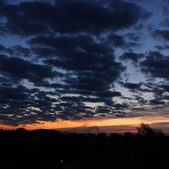 Obraz premium sunset in the sky