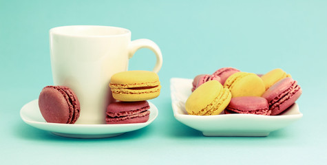 Plate of French Macaroons